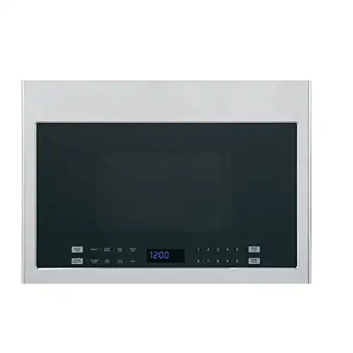 Haier HMV1472BHS 24" Over-the-Range Microwave with 1.3 cu. ft. Capacity 300 CFM Sensor Cooking Hidden Vent 10 Power Levels and 13.6" Turntable in Stainless