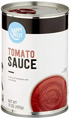 Happy Belly Tomato Sauce, 15 Ounce