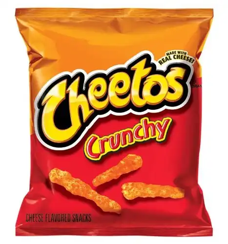 Cheetos Flavored Snacks, Crunchy Cheese, 1.13 Ounce (Pack of 12)