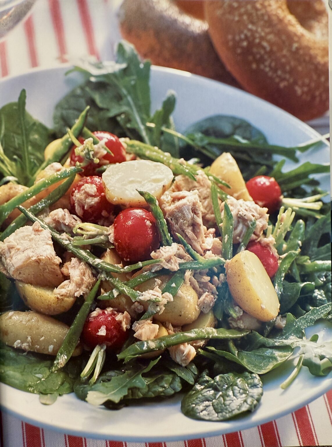 Zesty Tuna and Potato Salad with AnchovyCaper Dressing My Budget Recipes