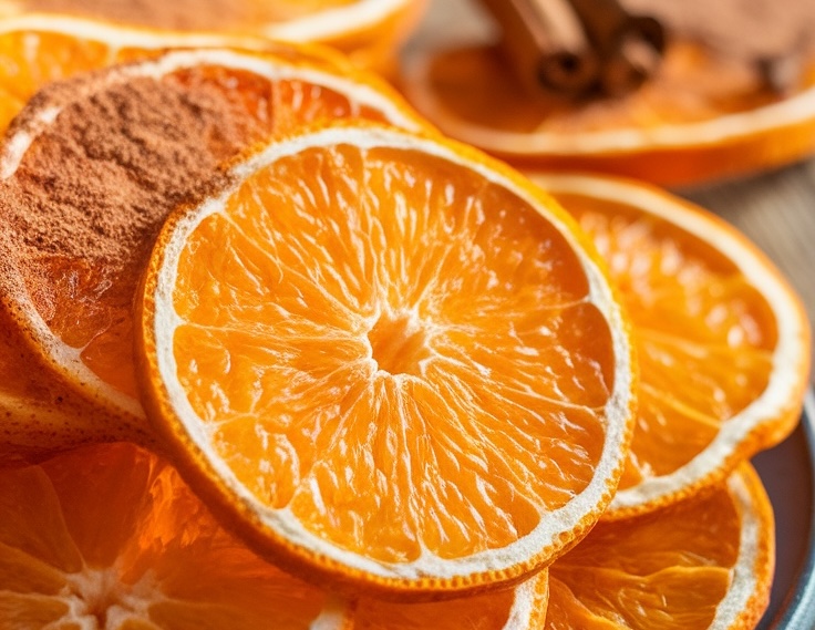 Dehydrating Oranges