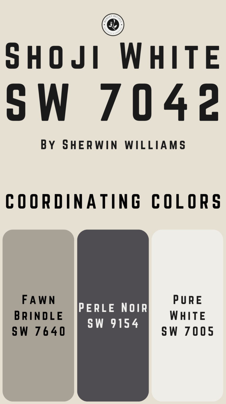 Shoji White Coordinating Colors