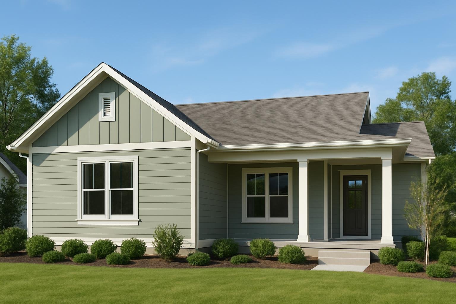 16 Houses Painted In Clary Sage Green A Timeless Exterior Color Choice