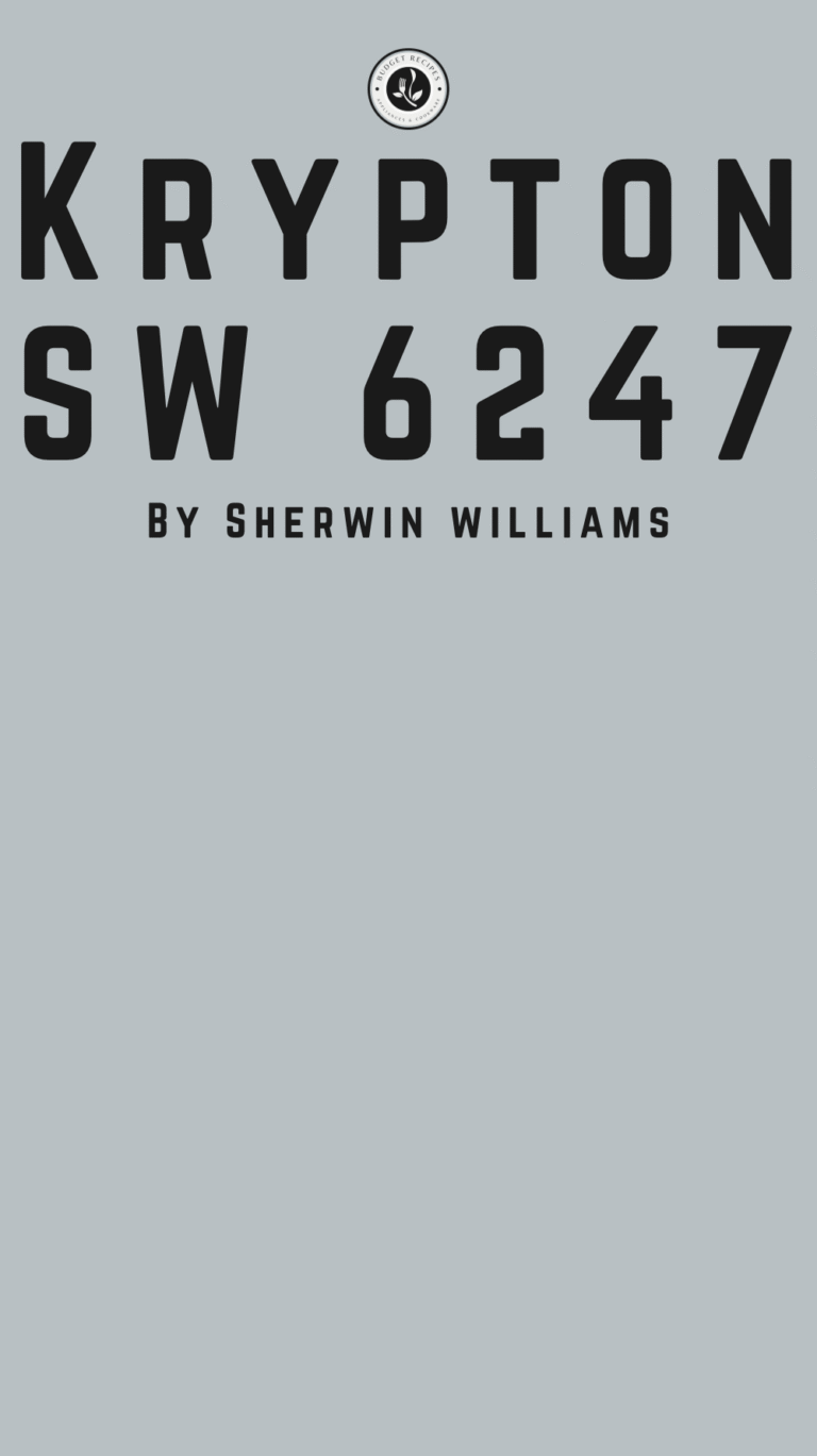 Krypton by Sherwin Williams SW 6247: Color Guide & Inspiration – My ...