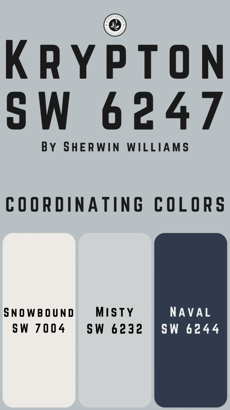 Krypton by Sherwin Williams SW 6247: Color Guide & Inspiration – My ...