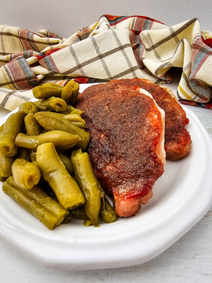 Brown Sugar and Ketchup Pork Chops