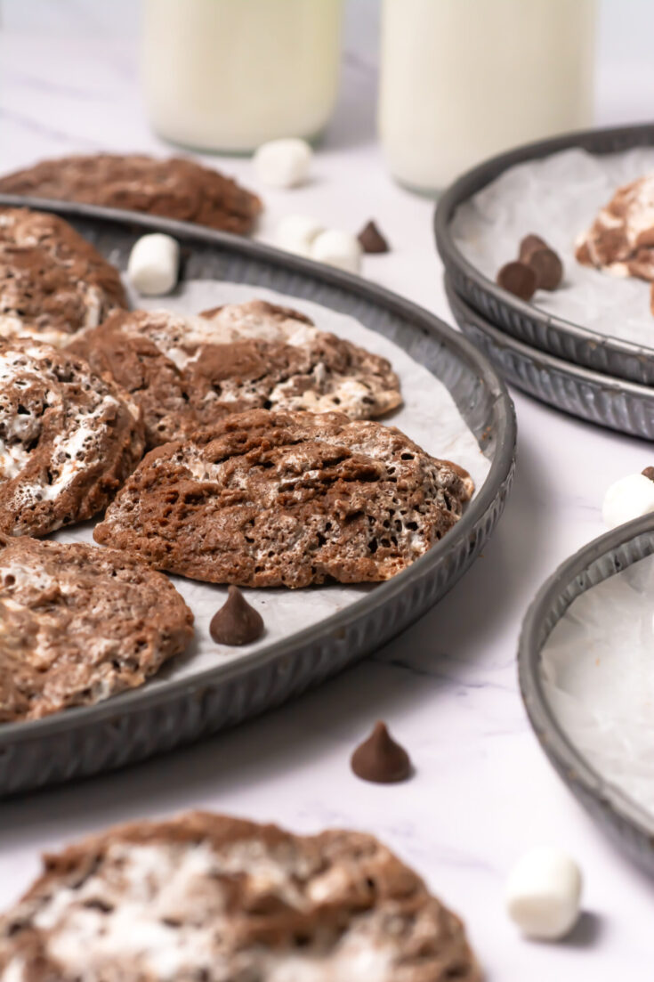 Chocolate Marshmallow Cookies