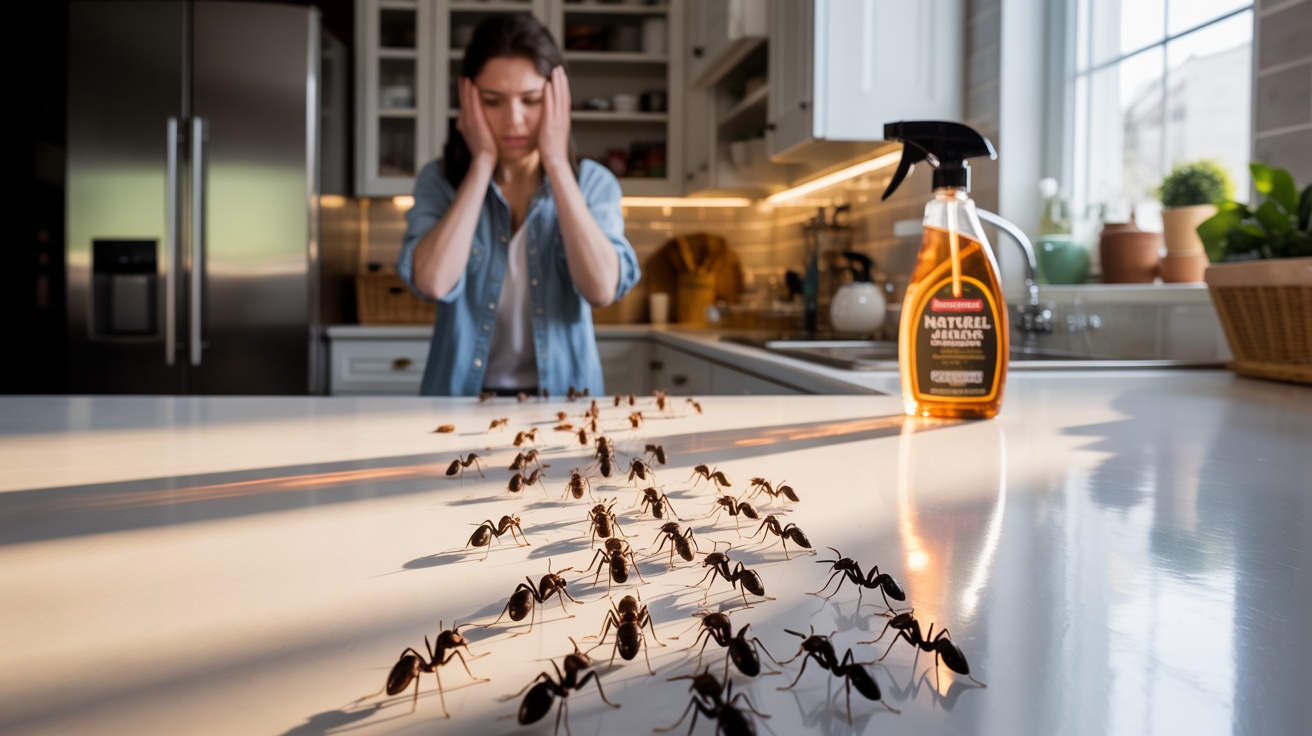 How To Get Rid Of Ants In The Kitchen Safely