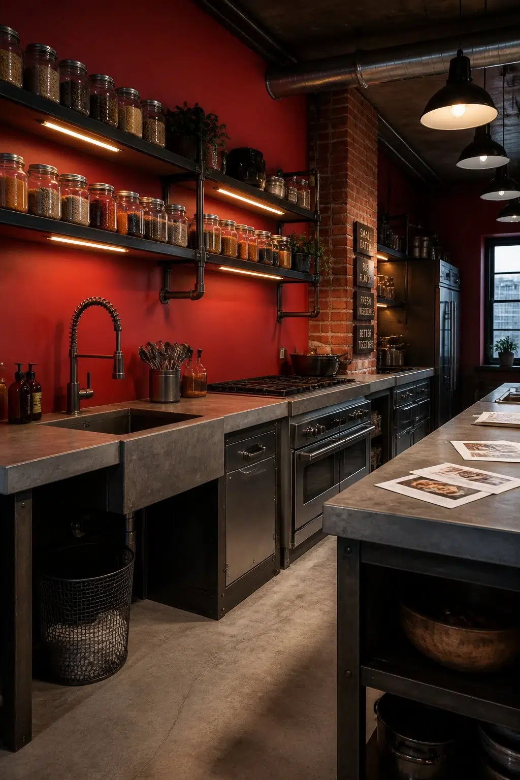 Ablaze — industrial kitchen