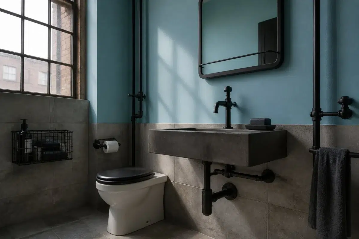 After the Rain paint color — Bathroom (Industrial)