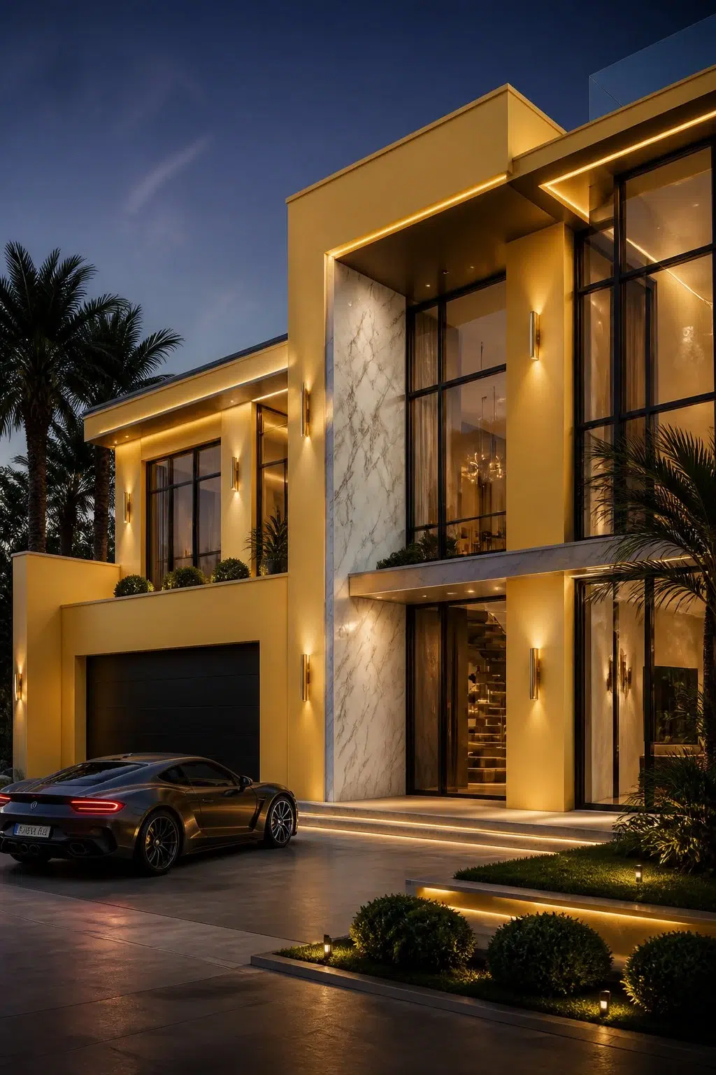 Afternoon color — modern luxury house inspiration