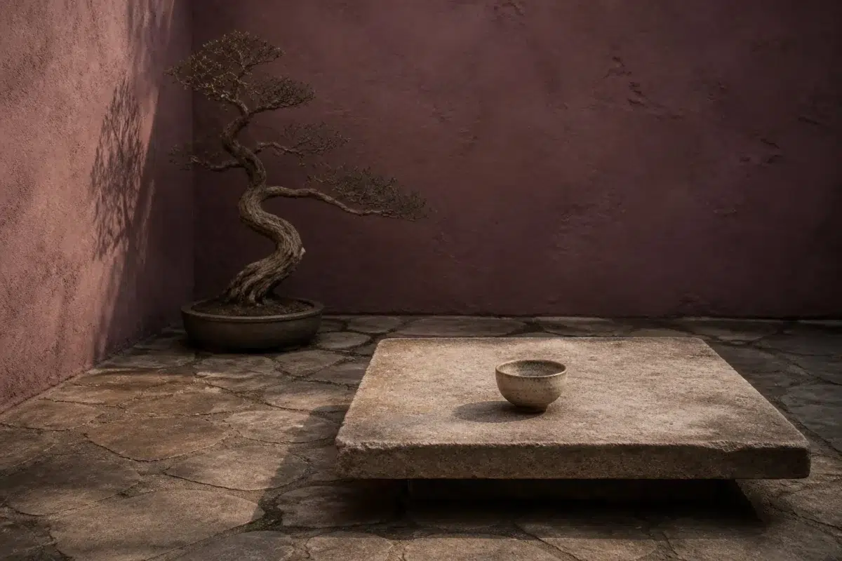 Aged Wine paint color — Patio (Wabi-Sabi)
