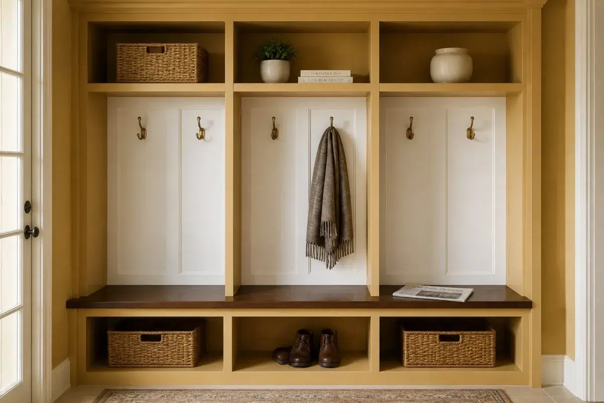 Alchemy paint color — Mudroom (Traditional)