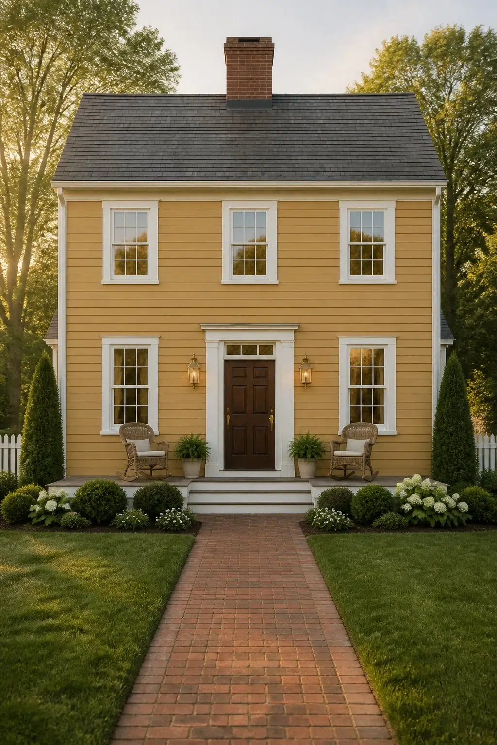 Alchemy color — traditional house inspiration