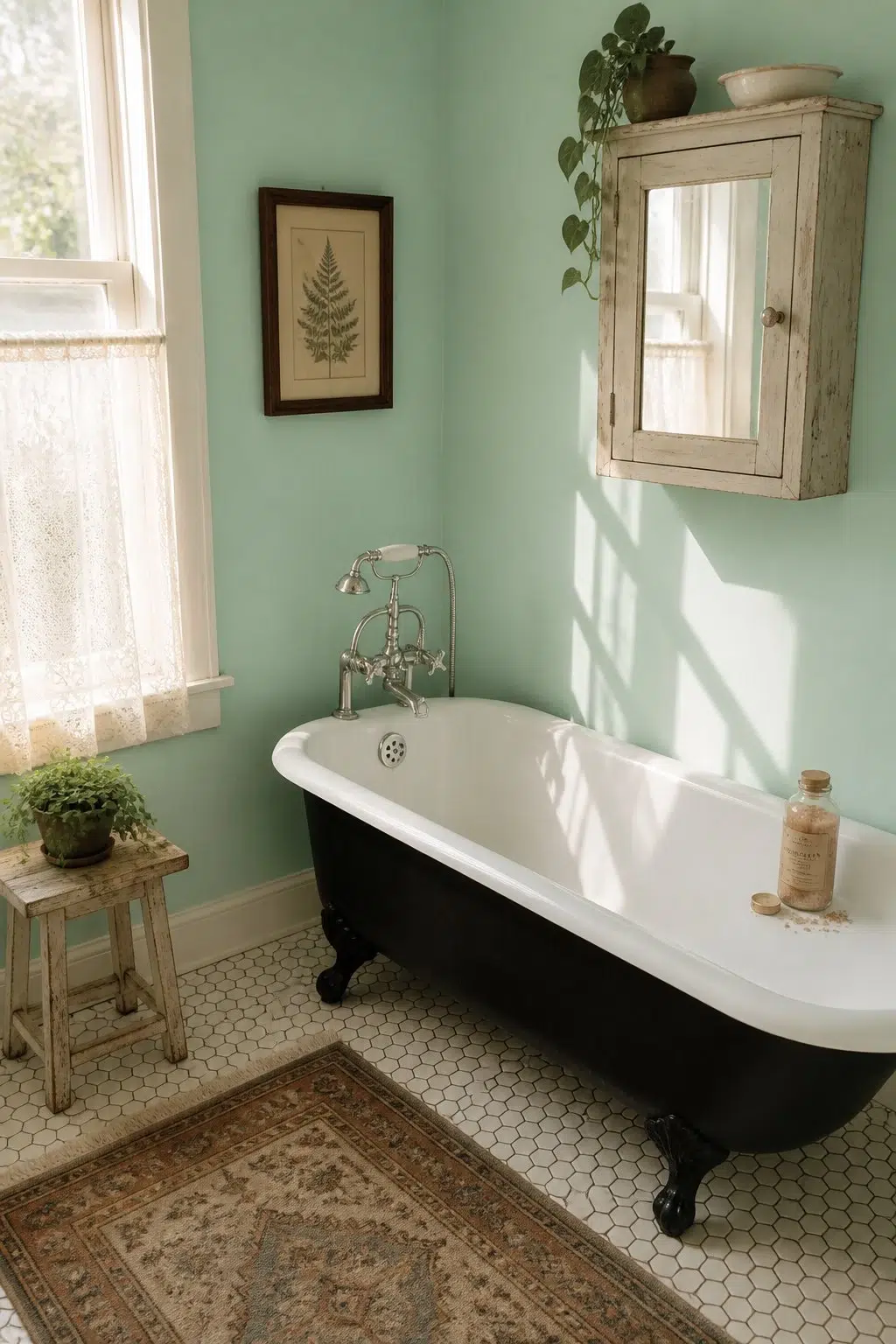 Aloe — vintage bathroom