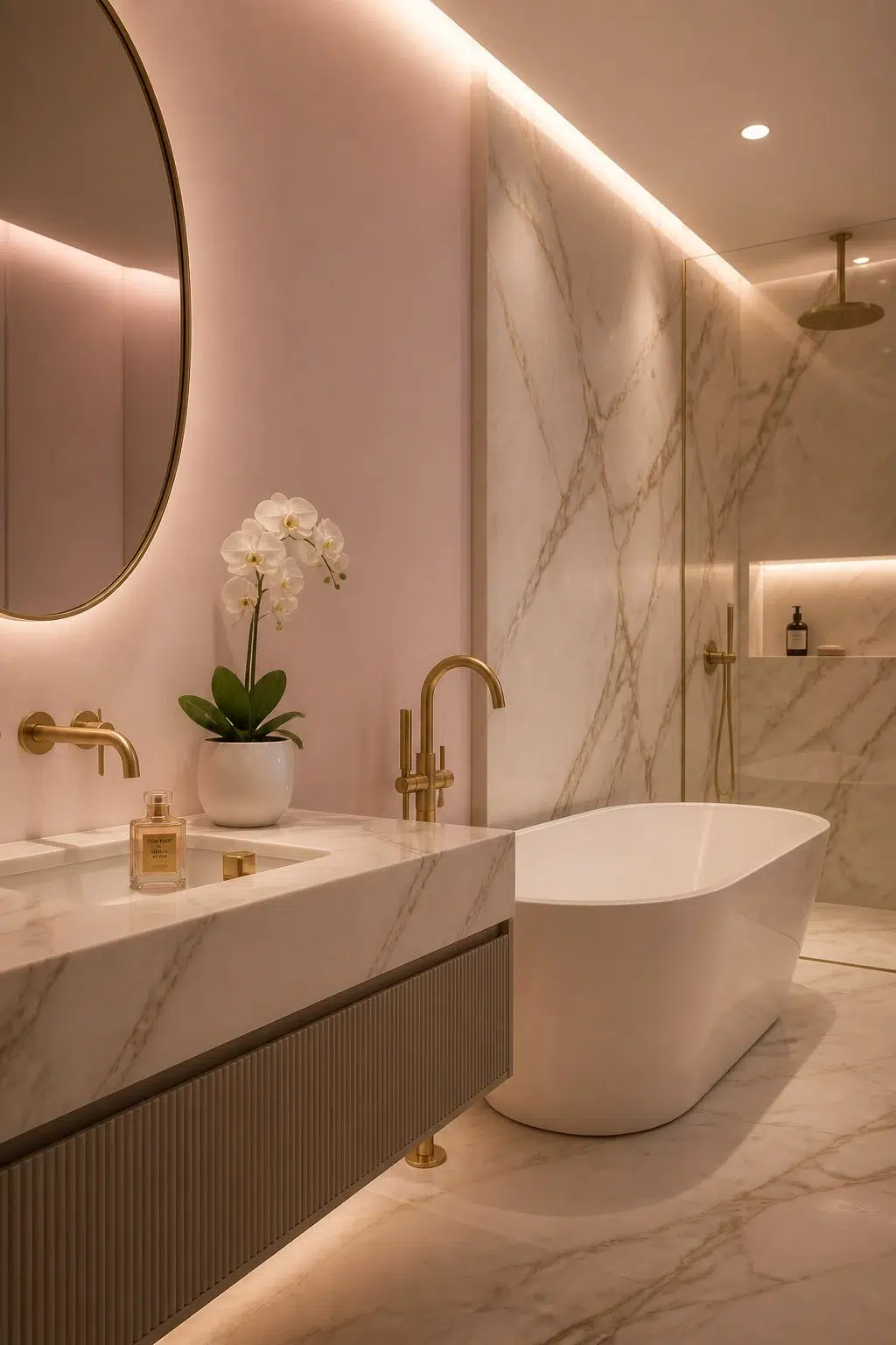 Alyssum — modern luxury bathroom