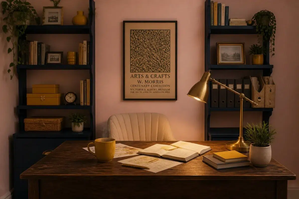 Alyssum paint color — Home Office (Unique)