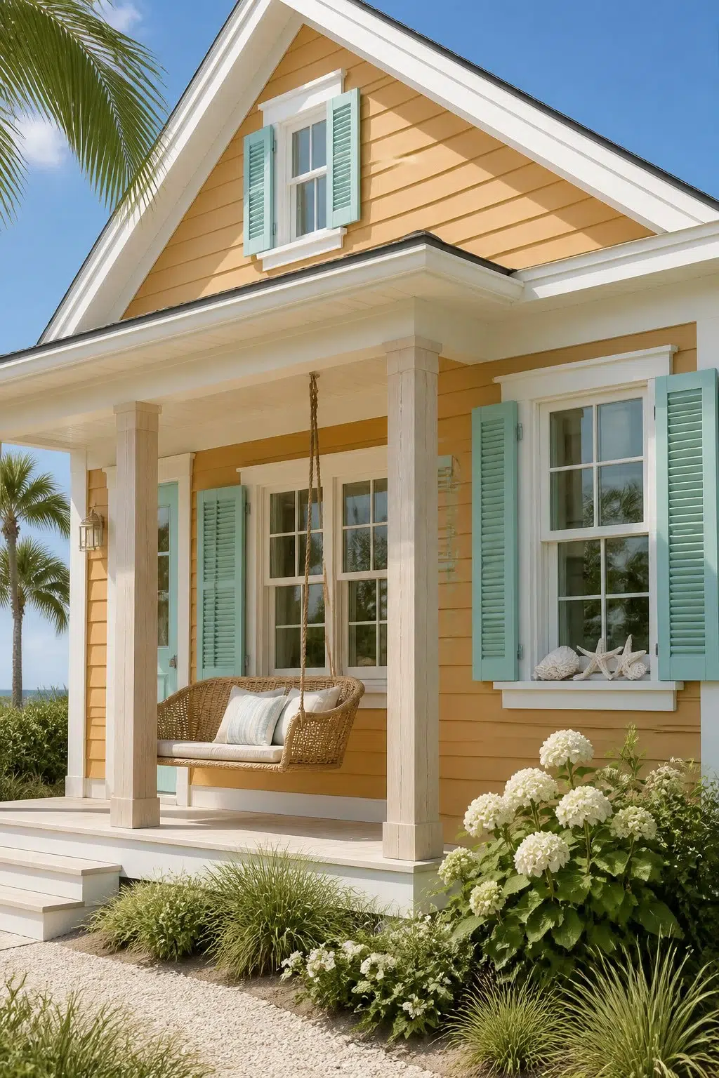 Anjou Pear color — coastal house inspiration