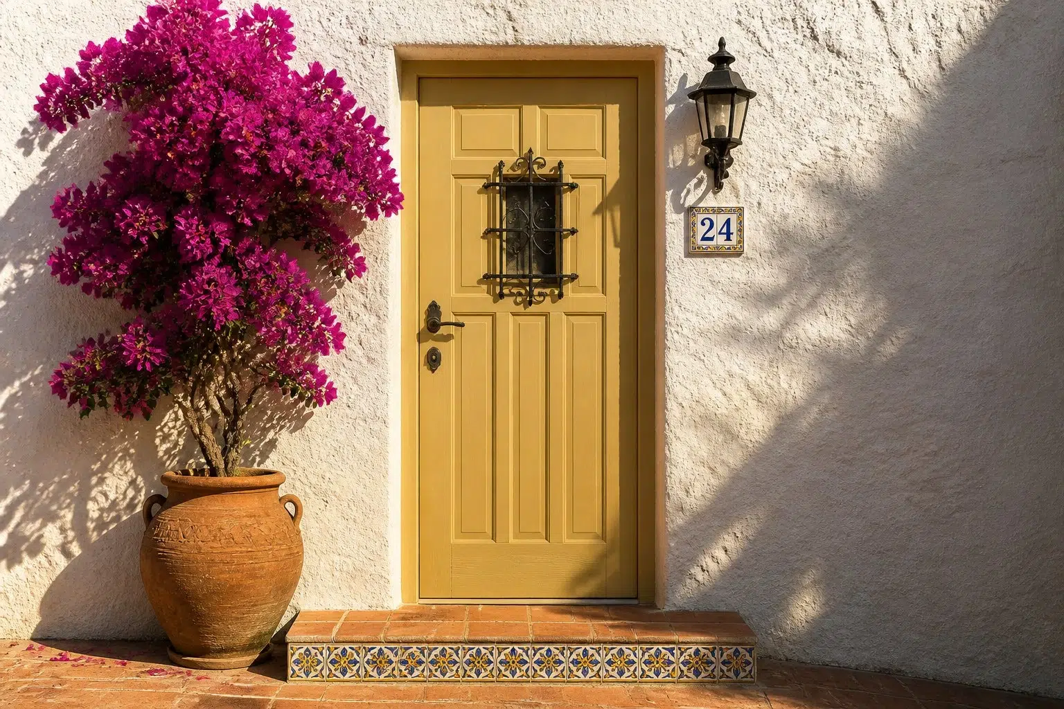 Antiquity paint color — Front Door (Mediterranean)
