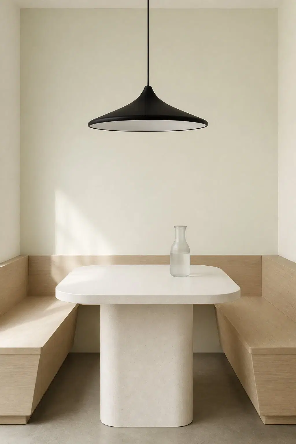 Apple Slice paint in a minimalist dining room