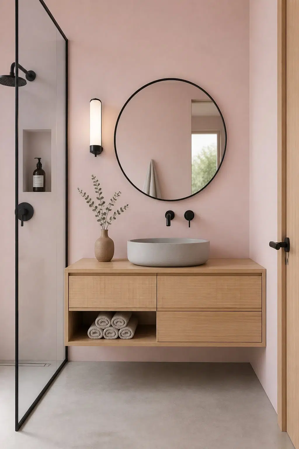 Appleblossom — japandi bathroom