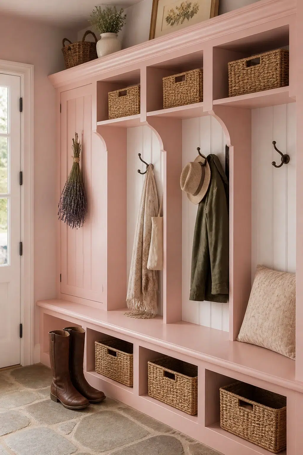 Appleblossom — cottagecore mudroom