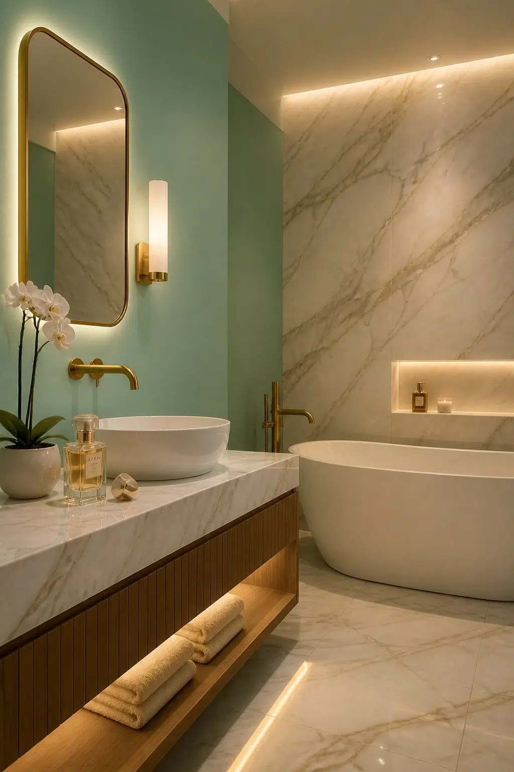 Aquastone — modern luxury bathroom