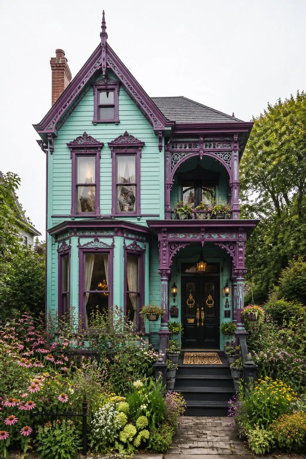 Aquastone color — maximalist house inspiration