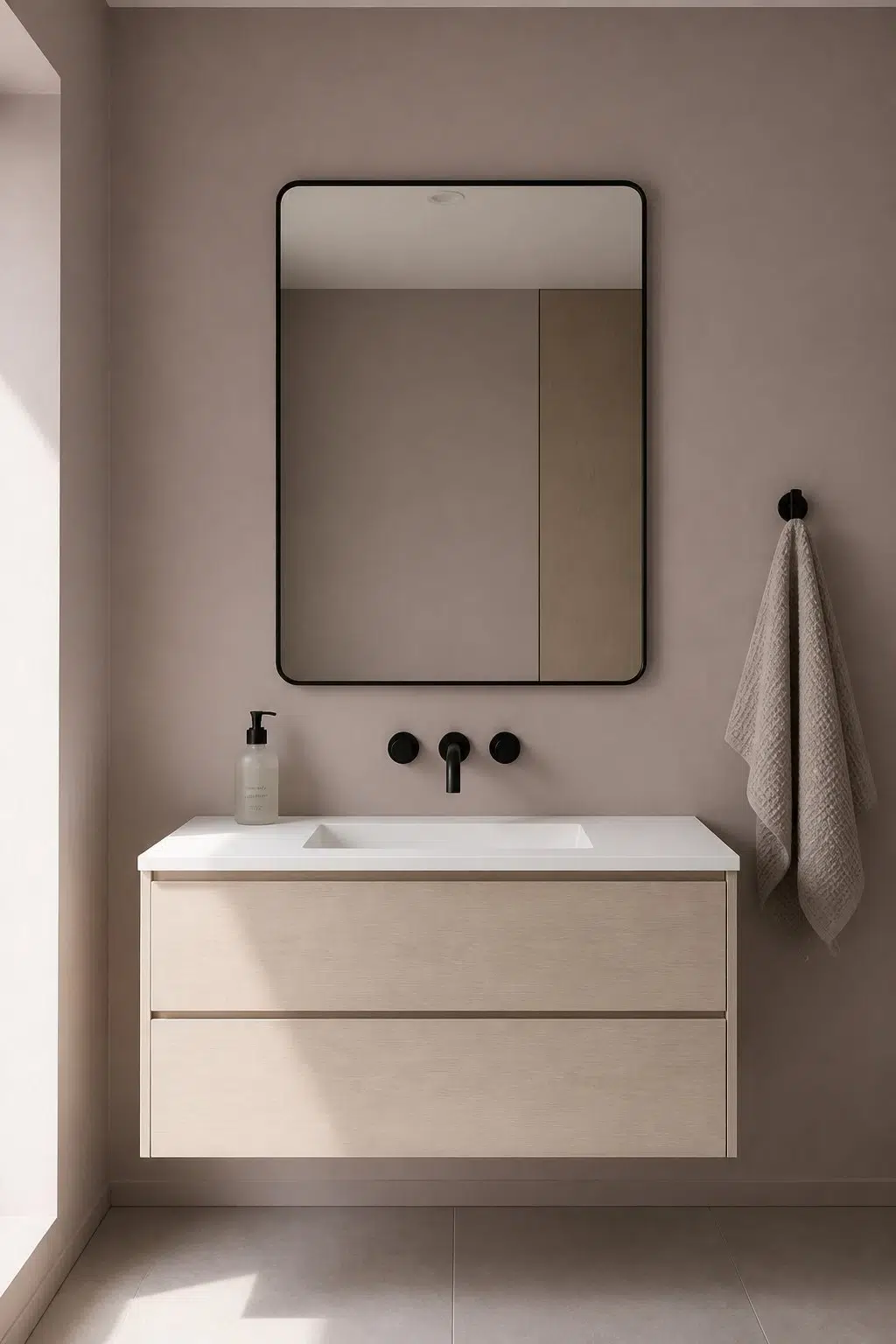 Armadillo — minimalist bathroom