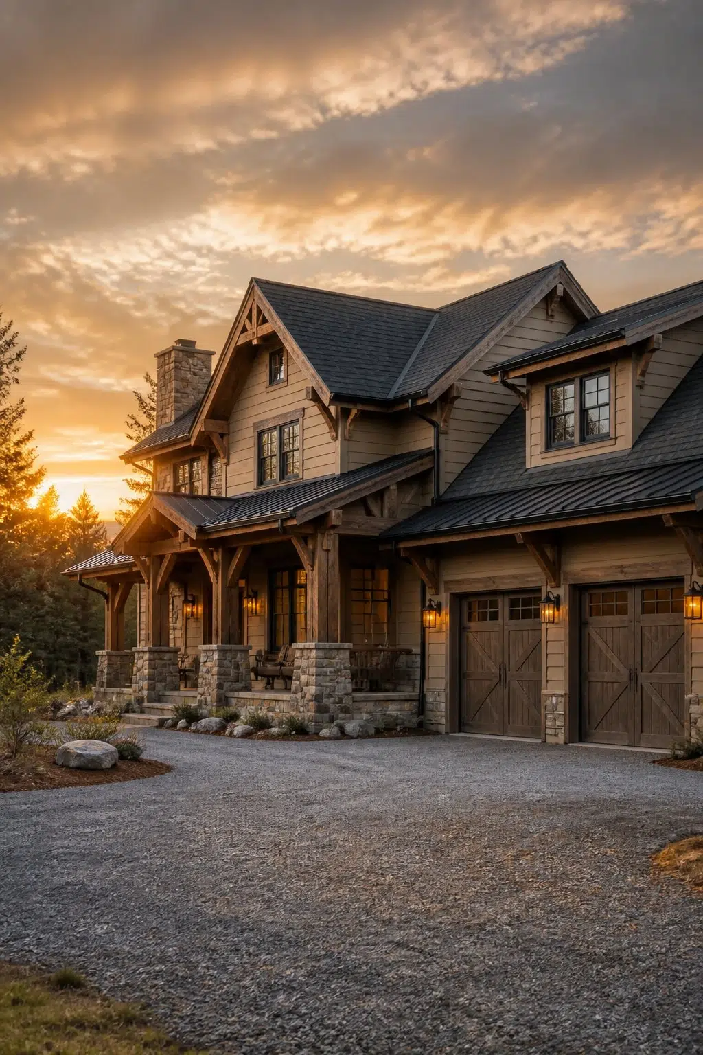 Artifact color — rustic modern house inspiration