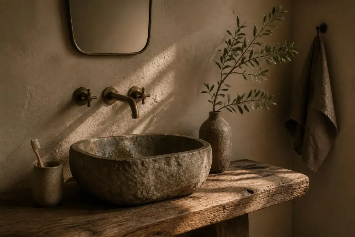 Artisan Tan paint color — Bathroom (Wabi-Sabi)