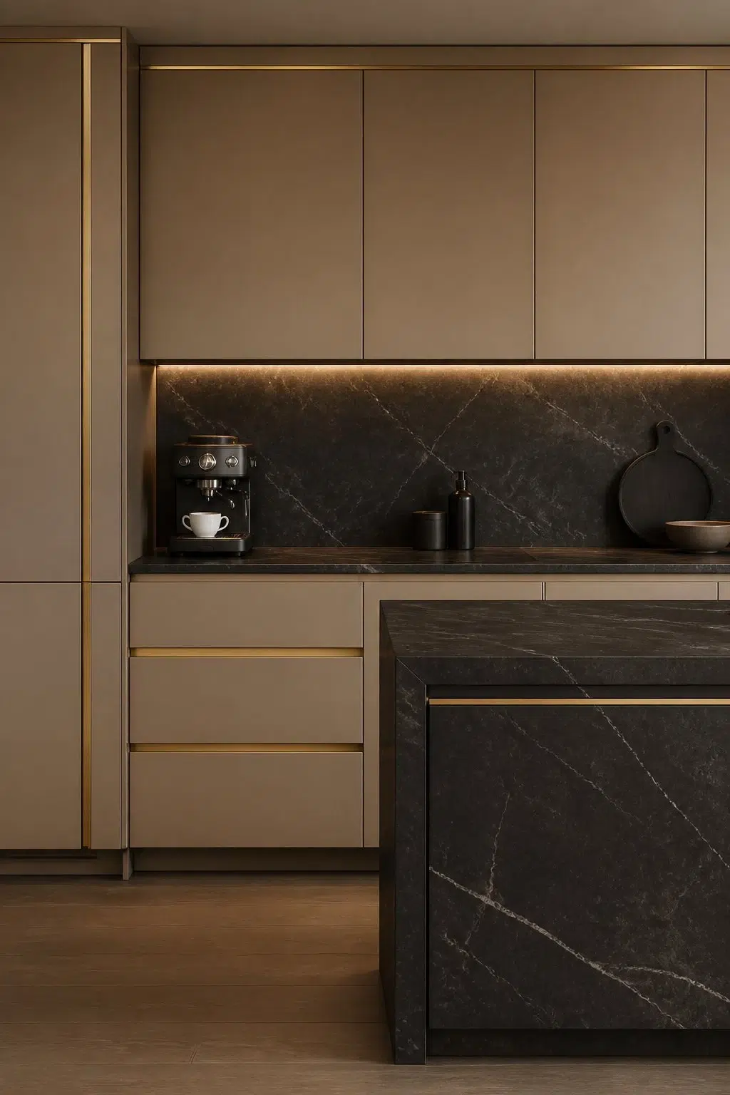 Artisan Tan — bold kitchen