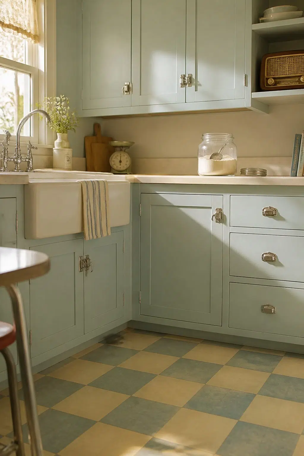 Atmospheric — vintage kitchen