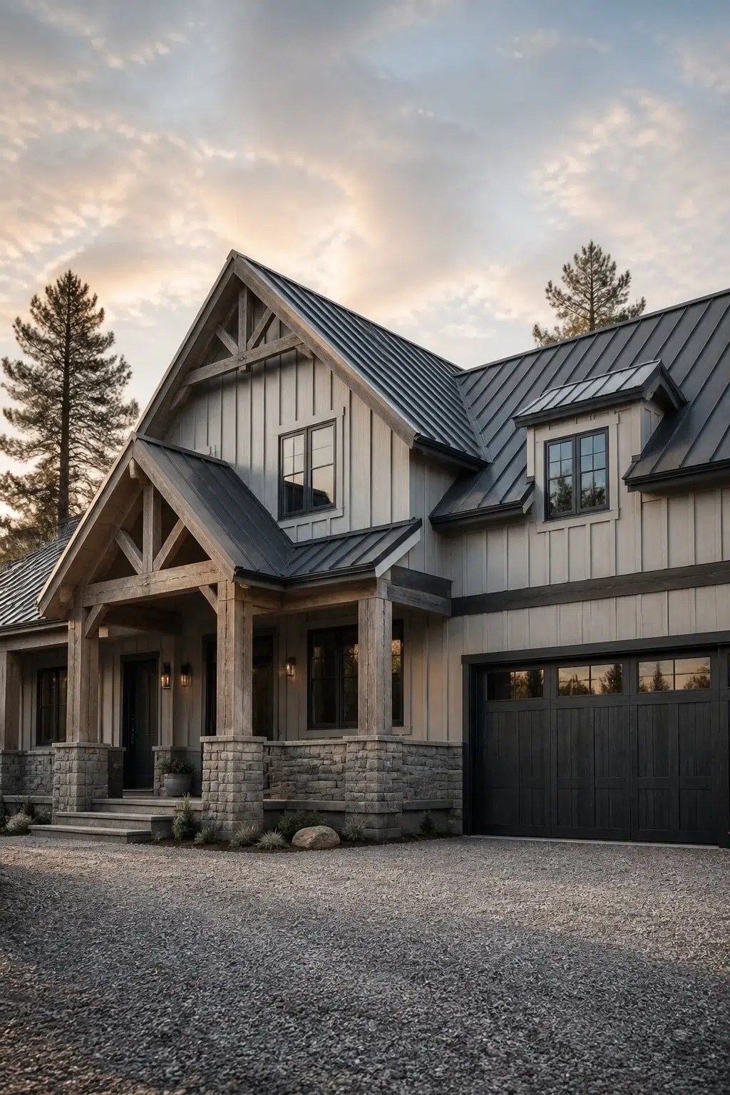 Autonomous color — rustic modern house inspiration