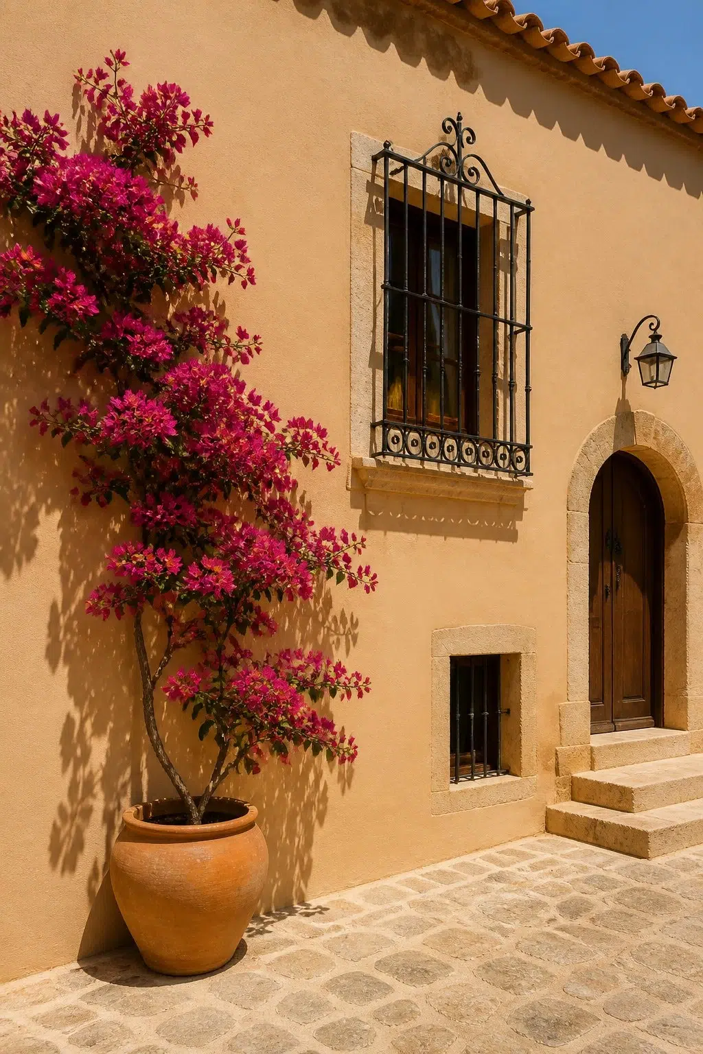 Bagel color — mediterranean house inspiration