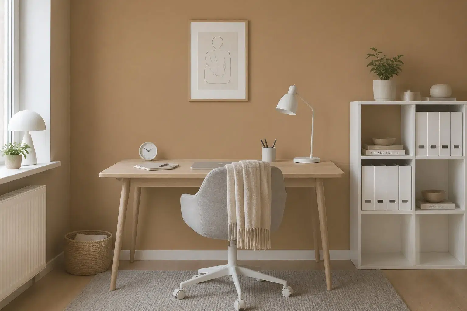 Baguette paint color — Home Office (Scandinavian)