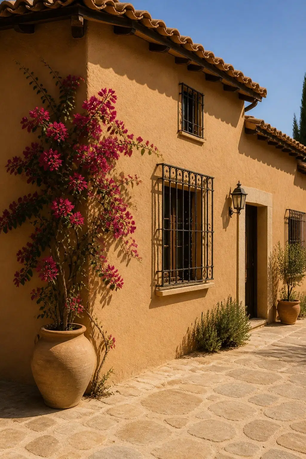 Baguette color — mediterranean house inspiration