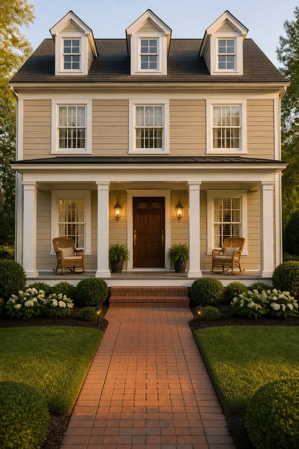 Bamboo Shoot color — traditional house inspiration