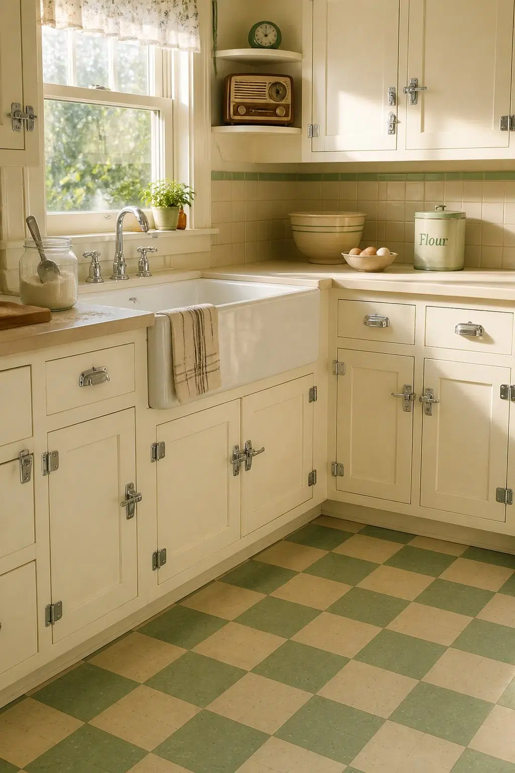 Barely Pear — vintage kitchen