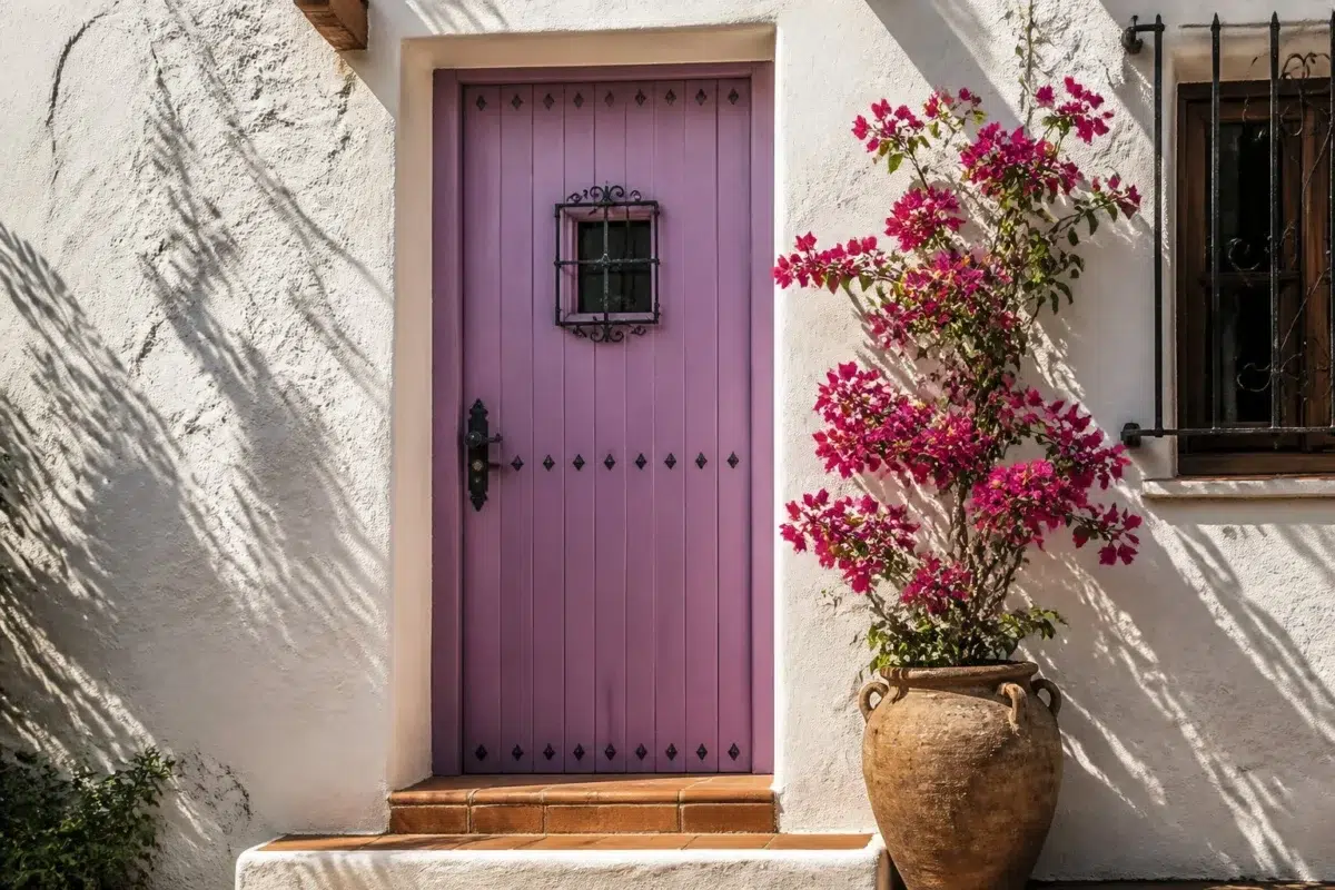 Baroness paint color — Front Door (Mediterranean)