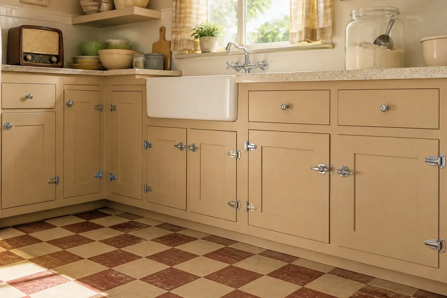 Basket Beige paint color — Kitchen (Vintage)