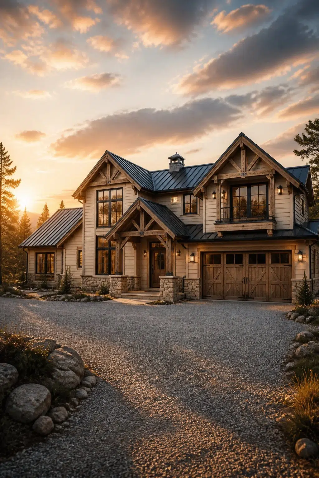 Beachcomber color — rustic modern house inspiration