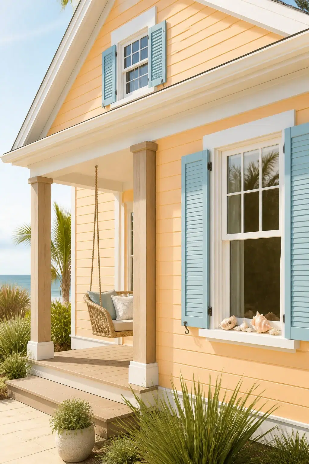 Bellini Fizz color — coastal house inspiration